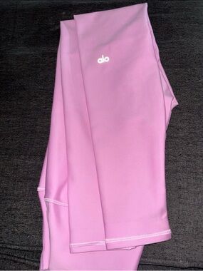 ALO Yoga Candy Heart Pink High-Waist Leggings